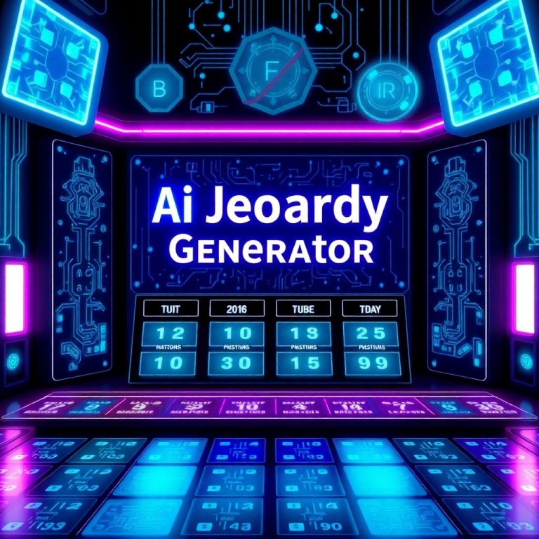 Jeopardy Generator