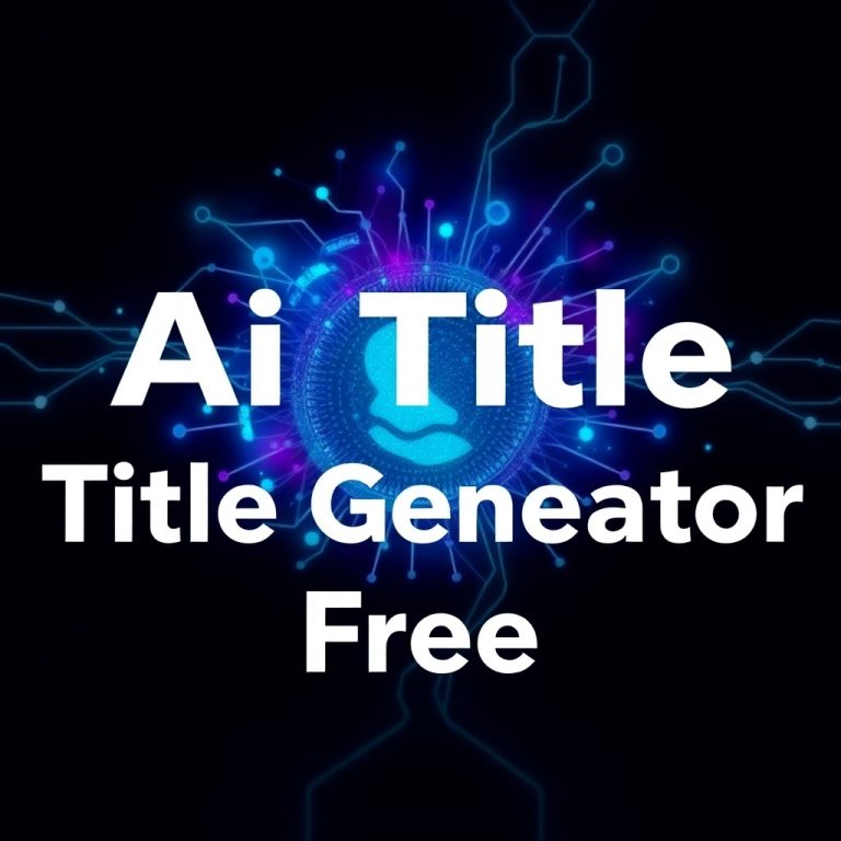 Title Generator Free