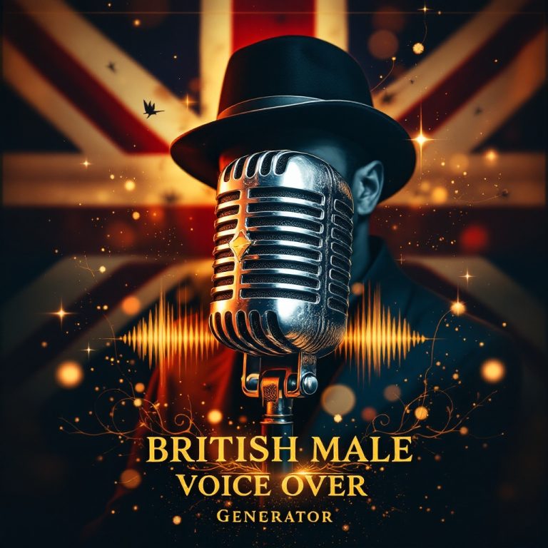British Male Voice Over Generator