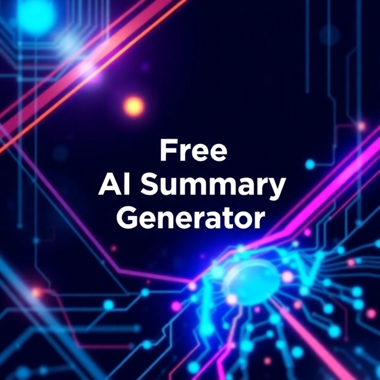 Free Summary Generator