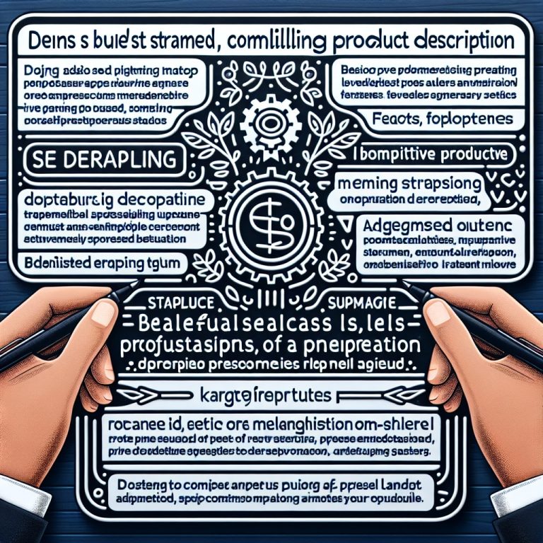 Gmarket Product Description Generator