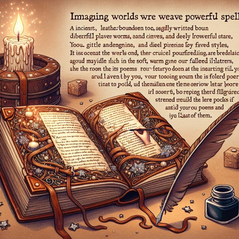 Justification Poem Generator