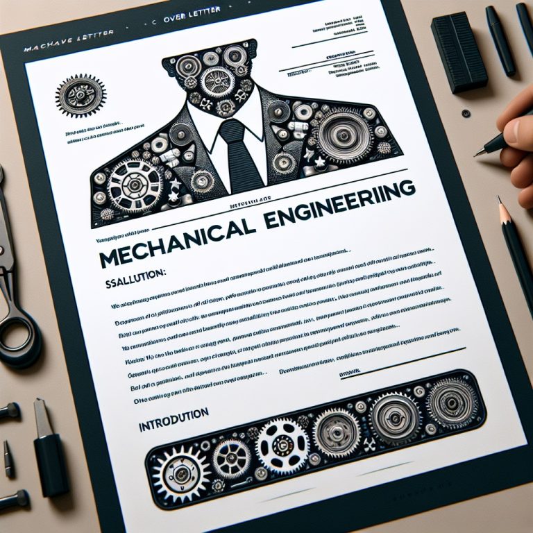 Mechanical Engineer Cover Letter Generator