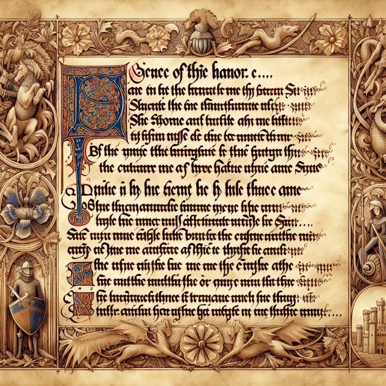 Medieval Song Lyrics Generator