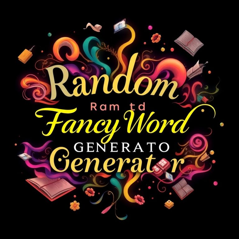 Random Fancy Word Generator