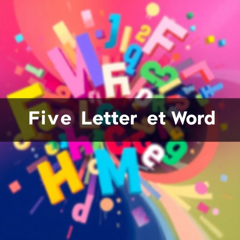 Random Five Letter Word Generator