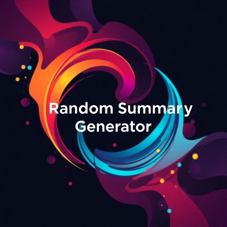 Random Summary Generator