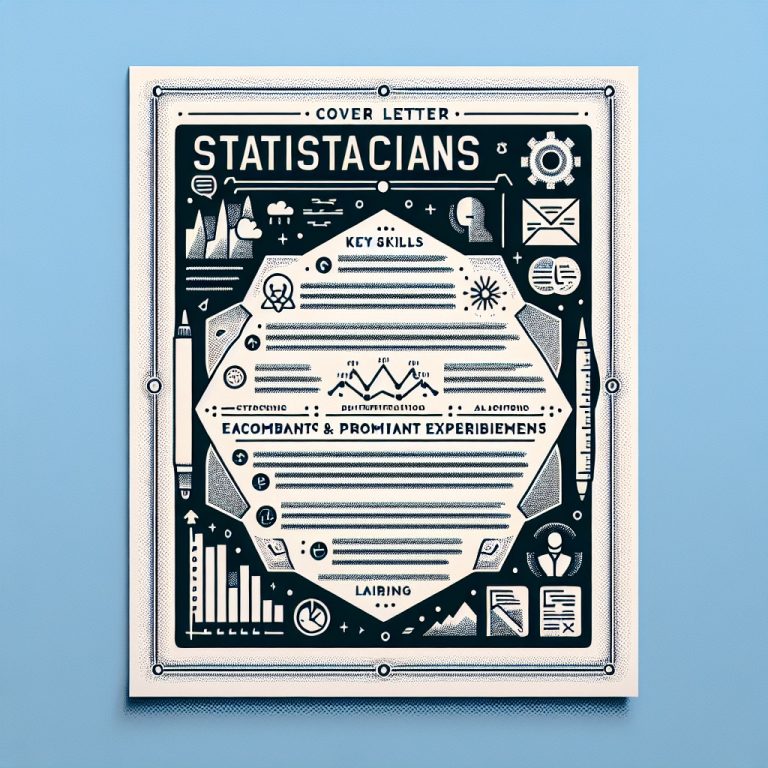Statistician Cover Letter Generator