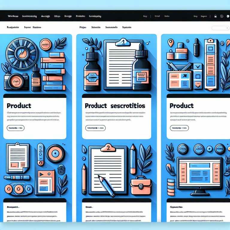 Wordpress Shop Product Description Generator